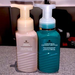 Bath & Body Works Merry Cookie X Christmas Coconut Brittle Hand Soaps